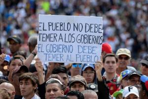 Protestas de la oposición en Venezuela contra Nicolás Maduro