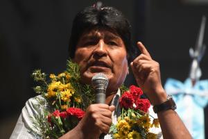 Evo Morales, expresidente de Bolivia