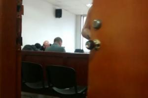 Audiencia contra exsargento  Richard Antonio Pérez.