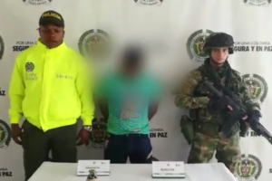 Capturan a “Diomedes”, sicario de “Los Caparros” en Tarazá, Antioquia