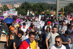 Marchas en Medellín