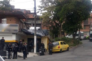 Fuga masiva en estación de policía de Medellín