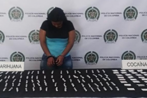  Policía capturó en Medellín a venezolana con más de cien cigarrillos de marihuana
