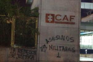 Facha del búnker de la Fiscalía de Medellín