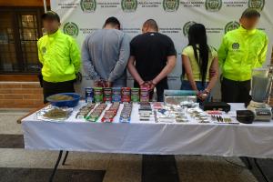 Capturados de la banda delincuencial 'La Viña' en Medellín