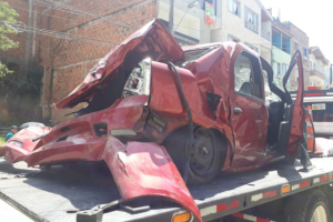 Dos personas muertas y cuatro heridas, dejó grave accidente de tránsito en el municipio de Barbosa, Norte de Antioquia
