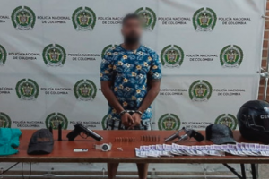 Capturan a presunto responsable de homicidio en el barrio Robledo de Medellín
