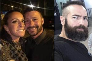 Rosa Peral y su esposo,  Pedro Rodríguez  (Izq). Alberto López (Der)