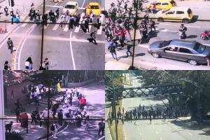 Protestas de estudiantes en Medellín