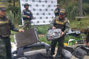 Encuentran un desguazadero de vehículos hurtados en una casa del corregimiento de Santa Elena