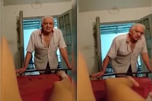 Abuelo acosador