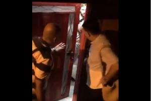 El alcalde de Santa Fe de Antioquia llegó hasta el lugar de la fiesta.