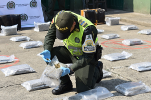 La policía decomisó más de cien kilos de marihuana en Caldas, Antioquia