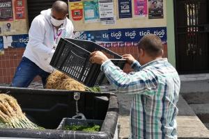 Entrega de mercados. Foto ilustrativa