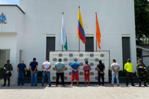 Otros seis presuntos integrantes de la banda criminal serán judicializados por ataques a la Fuerza Pública.