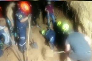 Un joven de 25 años murió sepultado cuando removía un terreno en Medellín