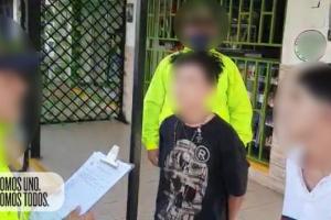 En Bello sorprenden a dos menores de 17 años cuando exigían $12 millones