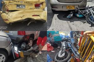 Accidente en Robledo, Medellín