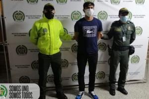 El detenido era uno de los más buscados en Medellín.