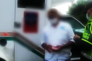 Una vez más inmovilizan una ambulancia en Antioquia llevando pasajeros