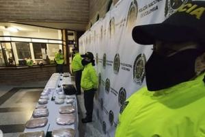 Les quitaron a los combos de Medellín 240 kilos de droga
