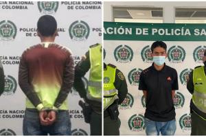 Estas dos personas están señaladas de cometer homicidio y hurto respectivamente.
