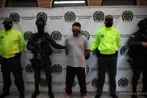El detenido sería cabecilla de “Los Chatas”, una de las organizaciones más peligrosas del crimen organizado en el Norte del Valle de Aburrá.
