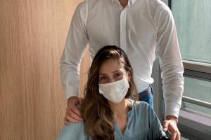 Aleia fue dada de alta