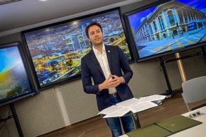 Daniel Quintero Calle, alcalde de Medellín