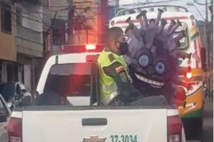 La 'captura' del Covid que se hizo viral en Colombia