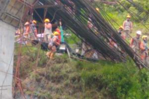 Son los dos trabajadores muertos y tres heridos, en el accidente en Vías del Nus, en Antioquia