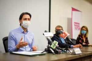 Alcalde de Medellín, Daniel Quintero Calle. 