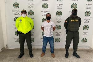 Captura de alias 'Boro', presunto jefe de sicarios del 'Clan del Golfo'