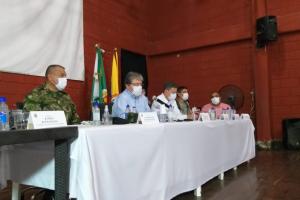 Consejo de seguridad en Zaragoza, Antioquia