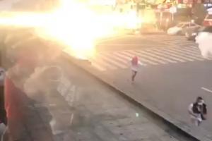 Los disturbios sacudieron nuevamente el centro de Medellín