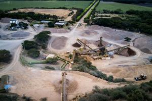 La desviación de la quebrada La Gabriela podría afectar a las comunidades aguas abajo. 