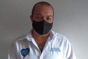 Libardo Ciro Morales, alcalde de San Rafael