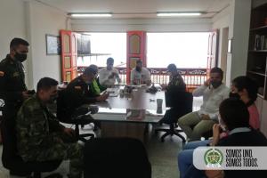 Consejo de seguridad en Támesis, Antioquia