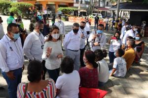 Visita vicepresidente Marta Lucía Ramírez a Dabeiba