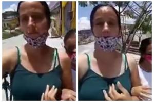 Mujer golpeada por sus hijos