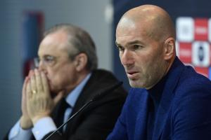 Zinedine Zidane, técnico francés