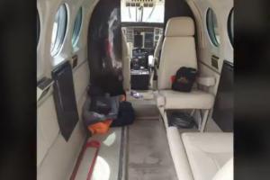 Aeronave con droga