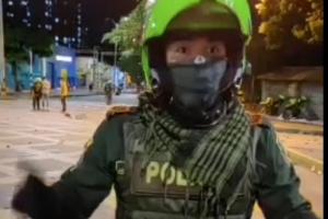  Policía de Medellín explicó el momento en que la marcha pacífica se convirtió en disturbio
