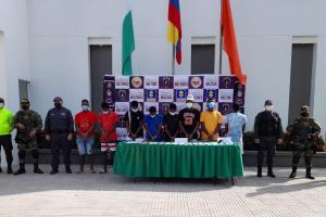 Entre los detenidos se encuentra alias “Loco Negro”, presunto jefe sicarios de esta organización