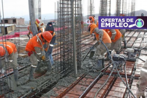 ¡Alerta! Oferta de trabajo en asesoría en venta de materiales de construcción