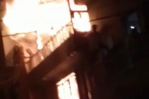 Dos personas muertas dejó incendio en una vivienda del barrio El Salvador de Medellín