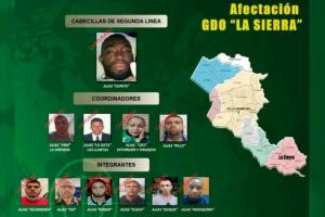 La policía se metió en las entrañas de “la Sierra” y capturaron a diez de sus integrantes