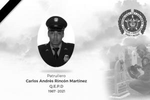 En la ciudad de Medellín se realizan las exequias de patrullero asesinado en Cali