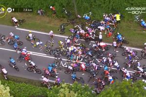 Tour de Francia 2021, etapa 1 caída