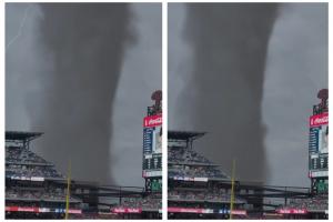 Supuesto tornado en Filadelfia